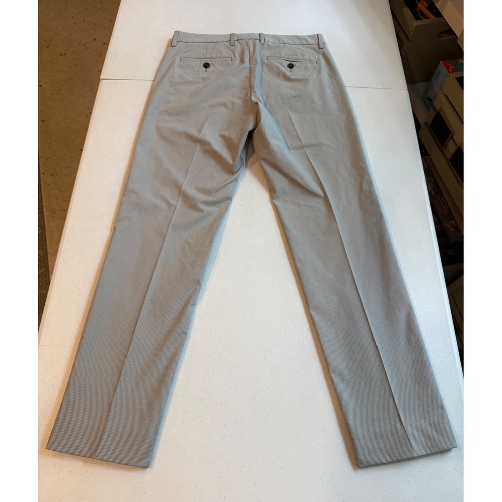 Bonobos Tuesday Slim Fit Chinos Mens 29x30 Grey Micro Houndstooth BWB00289S - Picture 9 of 10